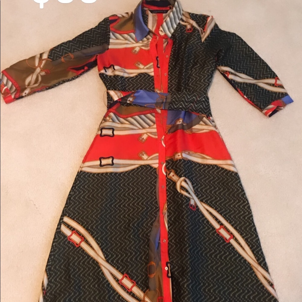 Zara-patterned dress